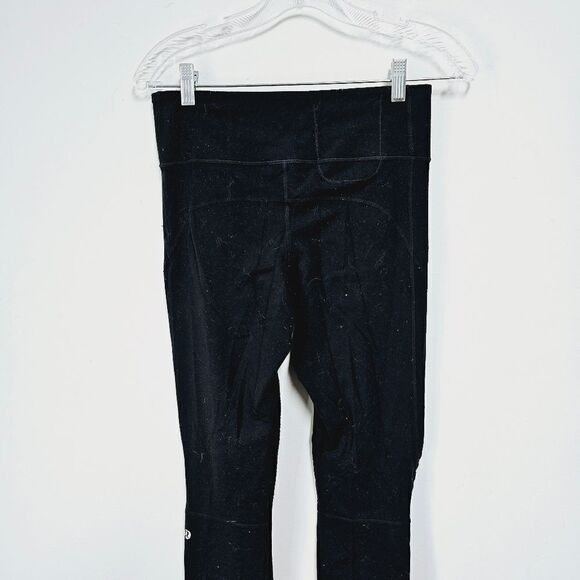 Lululemon 6 black zipper ankle leggings​ - Picture 3 of 11